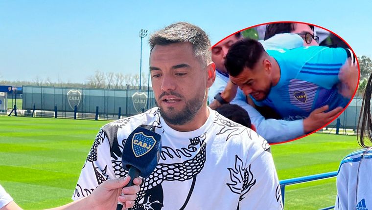 Romero habló del incidente que protagonizó en la Bombonera. Foto: @ElCanaldeBoca