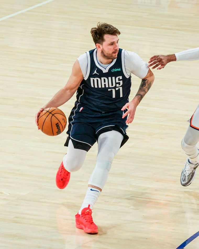 Luka Doncic sigue agigantando su figura con actuaciones destacadas. Foto: @lukadoncic