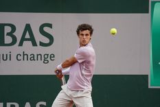 Juan Manuel Cerúndolo cayó ante el suizo Henri Laaksonen Foto: Roland Garros Juan Manuel Cerúndolo cayó ante el suizo Henri Laaksonen Foto: Roland Garros