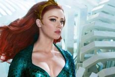 Amber Heard en su rol de Mera, una de las protagonistas de Aquaman.