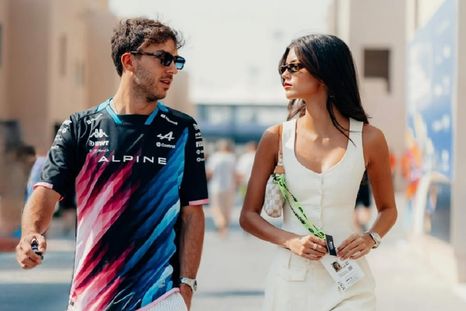 Pierre Gasly y Francisca Cerqueira Gomes. Pierre Gasly y Francisca Cerqueira Gomes.