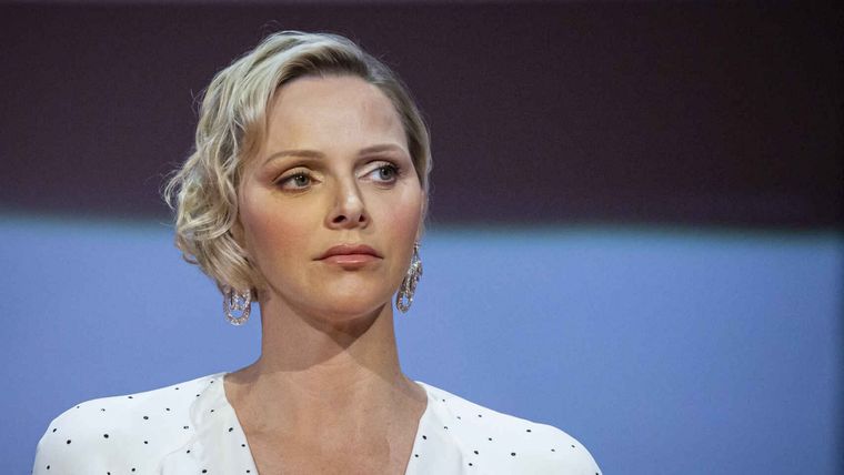 Charlene de Mónaco, con problemas de salud que no supera.