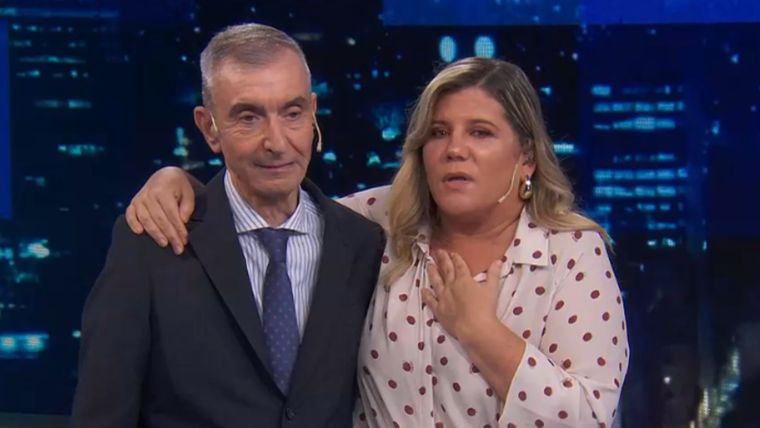 Castro reafirma su compromiso con el periodismo de riesgo. / Captura Eltrece