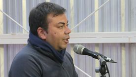 El intendente de Las Heras, Francisco Lo Presti, fue el anfitrión prominero