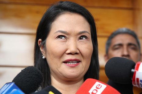 El gabinete de Keiko Fujimori reúna una cantidad impresinante de investigaciones por delitos. Foto Efe El gabinete de Keiko Fujimori reúna una cantidad impresinante de investigaciones por delitos. Foto Efe