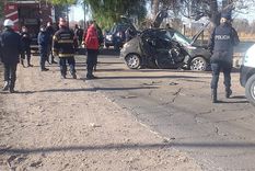 Así quedó el vehículo tras el fatal accidente Así quedó el vehículo tras el fatal accidente