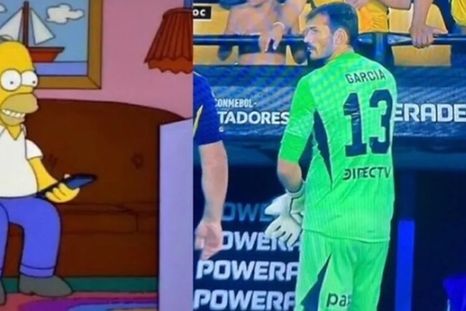 Javi García volvió al arco de Boca vs. Barcelona de Ecuador y no pasó desapercibido en redes. Javi García volvió al arco de Boca vs. Barcelona de Ecuador y no pasó desapercibido en redes.