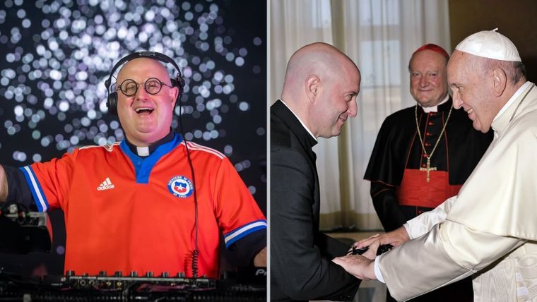 El sacerdote llega a buenos Aires.