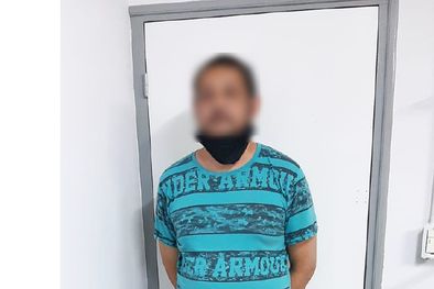 MDZol | El celador, de 40 años, en el momento de ser detenido