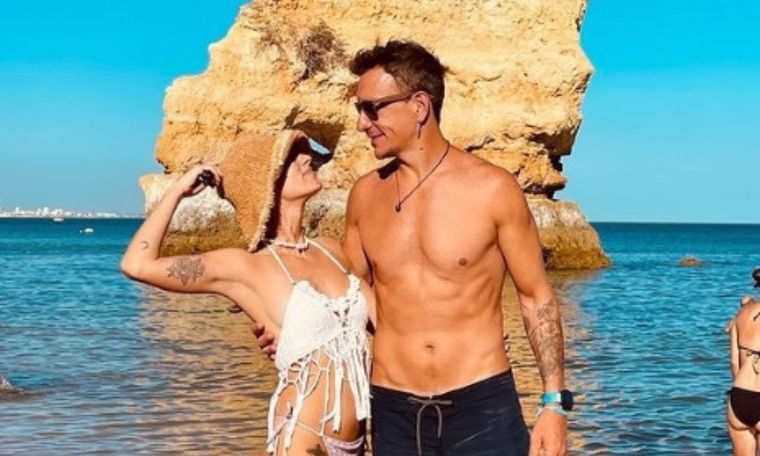 Nicolás Vázquez y GImena Accardi se mostraron muy enamorados en sus vacaciones. La pareja compartió postales de todo tipo en Instagram.