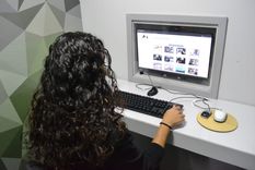 La cabina de denuncias online inaugurada Foto: Ministerio Público Fiscal