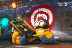 Los personajes amarillos dijeron presente en tierras francesas. Foto: Captura Los personajes amarillos dijeron presente en tierras francesas. Foto: Captura