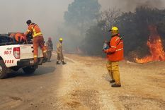 El hombre fue alcanzado por las llamas y murió calcinado El hombre fue alcanzado por las llamas y murió calcinado