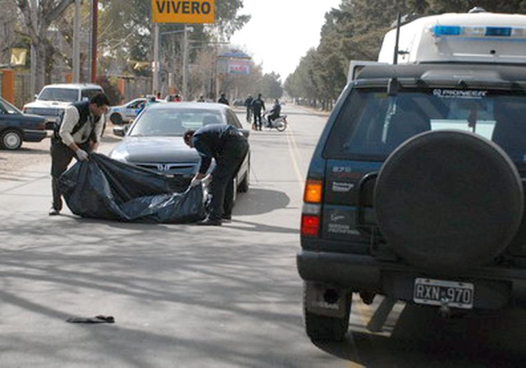La mujer murió en el acto tras ser embestida Foto: Marcelo Ruiz/ MDZ