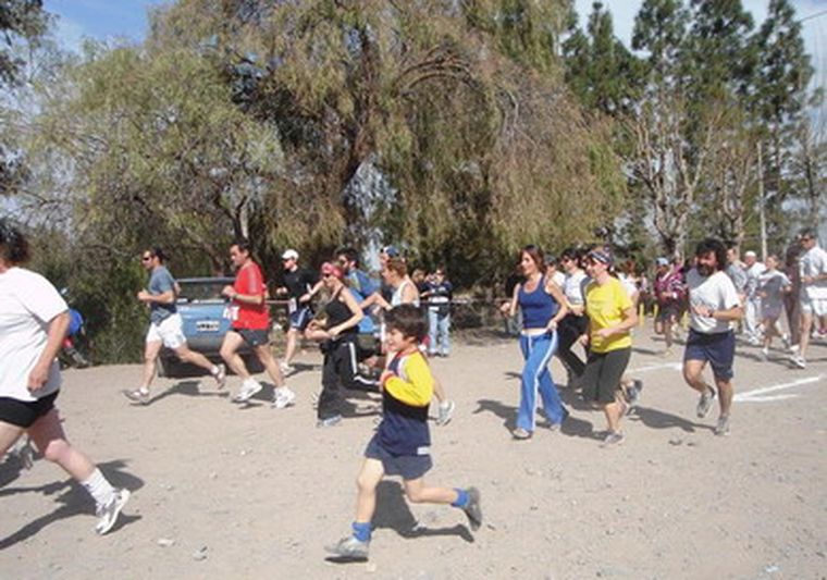 Es la segunda vez que la gente se reúne a recordar a Gustavo a través de la maraton