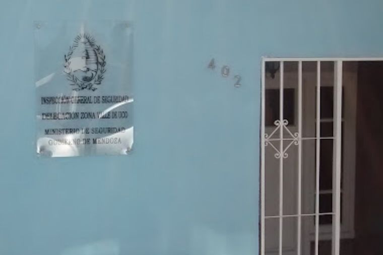 El edificio donde supo funcionar la sede de la Delegación Valle de Uco de la IGS. Foto: Gentileza.