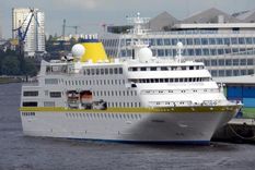 puerto madryn prohibio el amarre del crucero hamburt