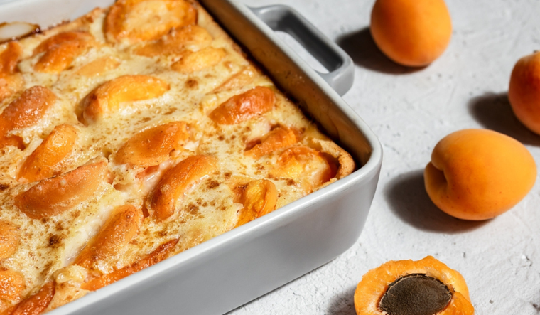 Saborea la dulzura del verano con clafoutis de albaricoque casero Foto: Shutterstock