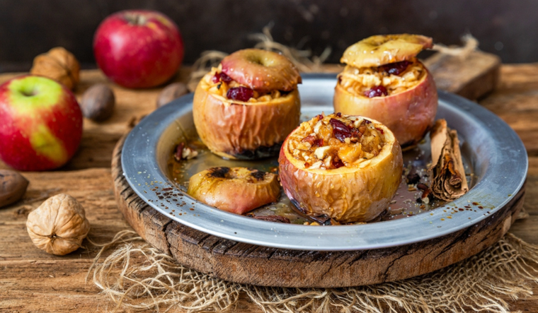 Manzanas al horno rellenas: dulces, aromáticas y fáciles para compartir Foto: Shutterstock