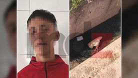 El malviviente de 18 años que fue detenido por un robo en una casa de Maipú. (Se pixela el rostro porque puede pasar a rueda de personas) El malviviente de 18 años que fue detenido por un robo en una casa de Maipú. (Se pixela el rostro porque puede pasar a rueda de personas)