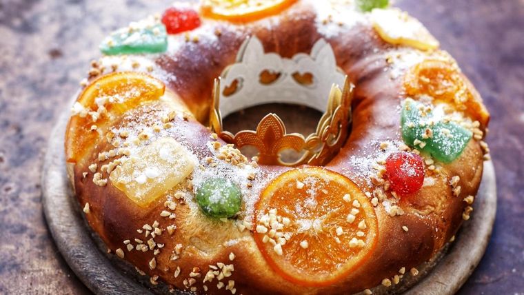 Admira este roscón de reyes, digno de la realeza ¡te encantará!