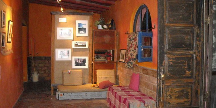 Interior de la posada Basilisa.