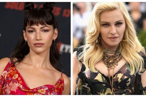 Úrsula Corberó y Madonna se robaron el show en Barcelona. Foto: Archivo