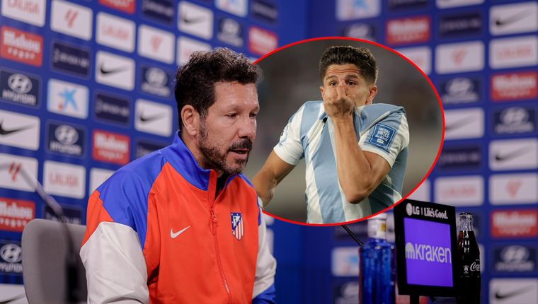 El Cholo Simeone se refirió al desempeño de Giuliano con Argentina. Foto: @Atleti