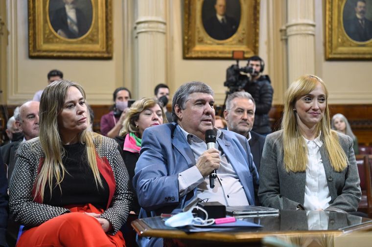 El Senado define la nueva composición de la Corte Suprema. Foto: Twitter Senadores Frente de Todos