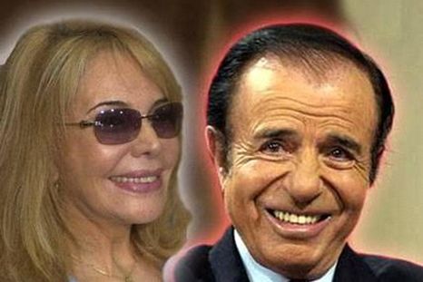 Zulema Yoma y Carlos Menem: el presente de la exesposa de quien fue presidente. Créditos: Archivo MDZ -
