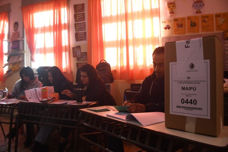 La escuela Emilio Barrera está ubicada en Maipú Foto: Juan Ignacio Blanco /MDZ