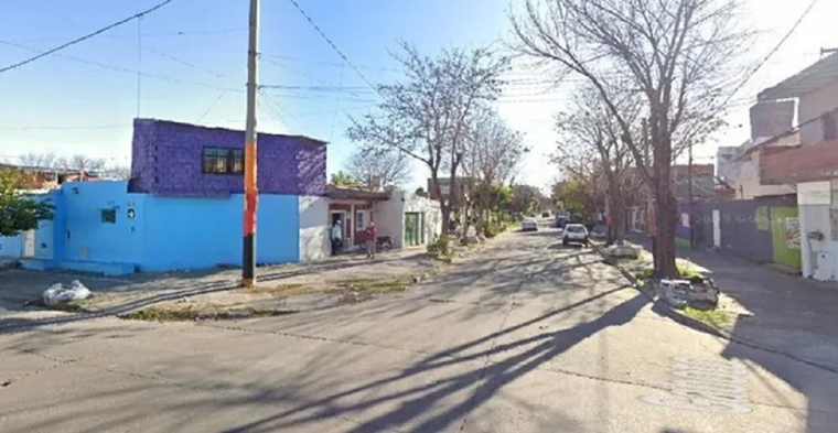 La zona de Rosario en la que sucedió este nuevo crimen Foto: NA