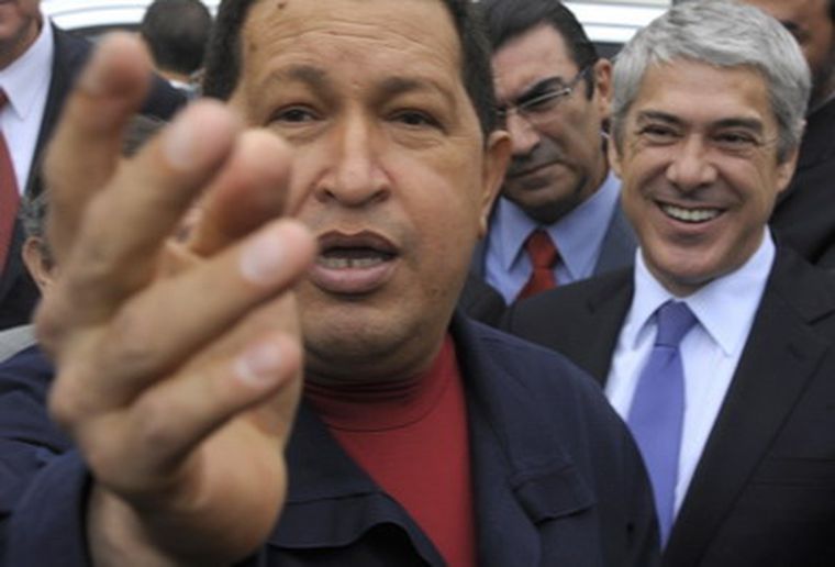 Chávez se solidarizó con Brasil. Foto: AFP
