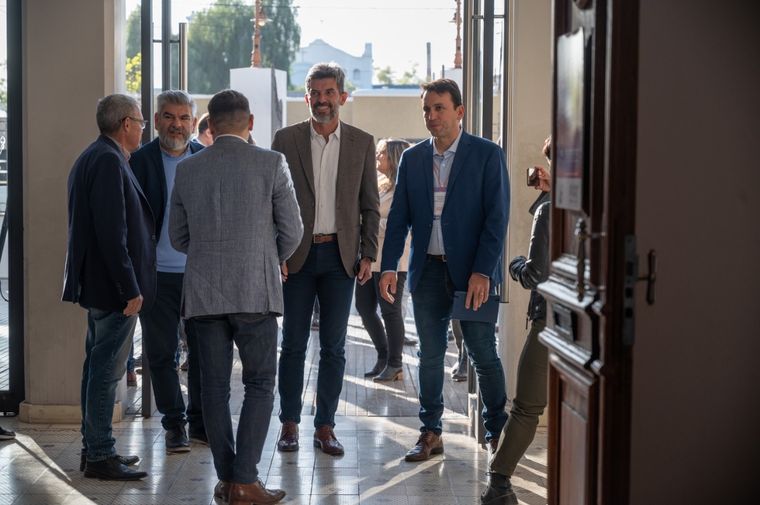 Ulpiano Suarez junto a Tadeo García Zalazar Foto: Twitter