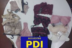 Los elementos robados Foto: Ministerio de Seguridad Los elementos robados Foto: Ministerio de Seguridad