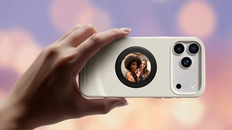 Con esta funda, el iPhone 17 gana nuevas opciones para selfies y video. Con esta funda, el iPhone 17 gana nuevas opciones para selfies y video.