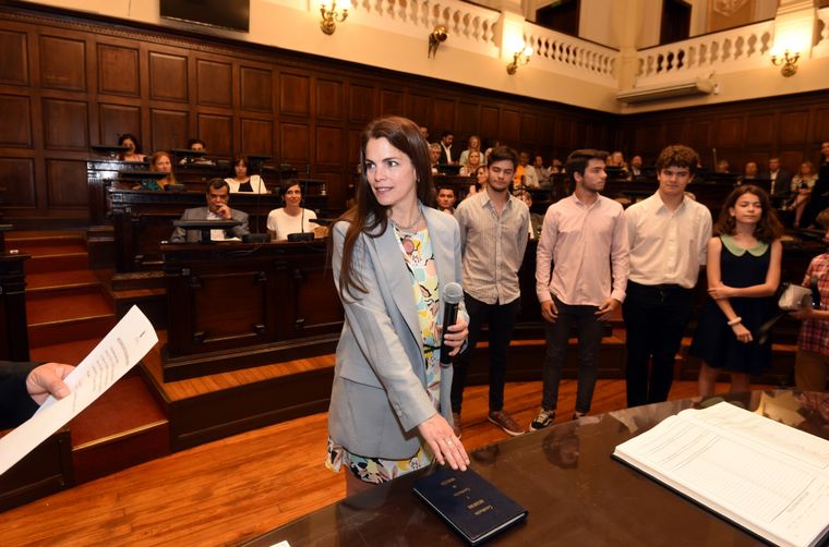 La diputada Josefina Canale