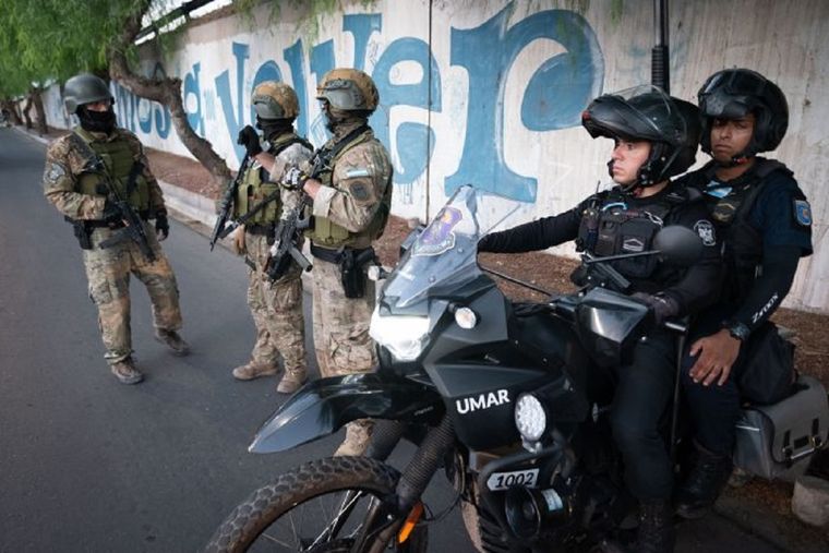 La policía detuvo a una líder narco. Foto: Gentileza