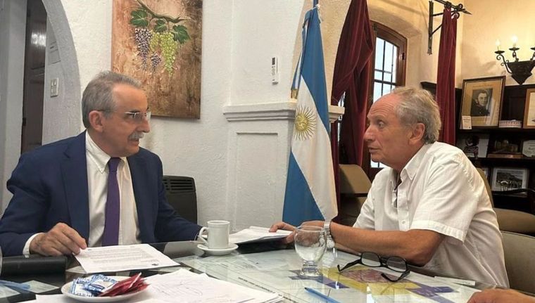 Guillermo Moreno y Raúl Rufeil Foto: Instagram @guillermomoreno2024