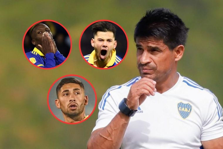 Ibarra sacó a tres titulares de un plumazo para el partido de Boca ante Instituto.