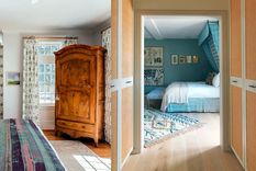 El regreso del amario (izq) y camas con dosel (der) Foto: he Misfit House y Future