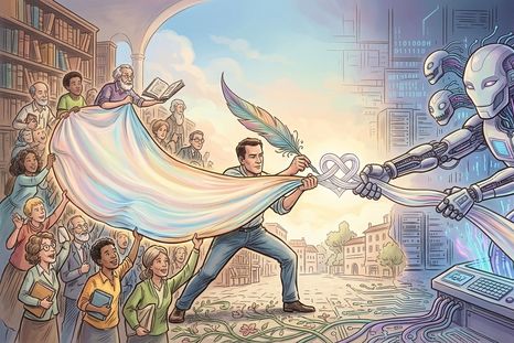 Buena parte del poder de la Inteligencia Artificial está en la construcción de relatos y discursos. La palabra en el centro de la escena. Buena parte del poder de la Inteligencia Artificial está en la construcción de relatos y discursos. La palabra en el centro de la escena.