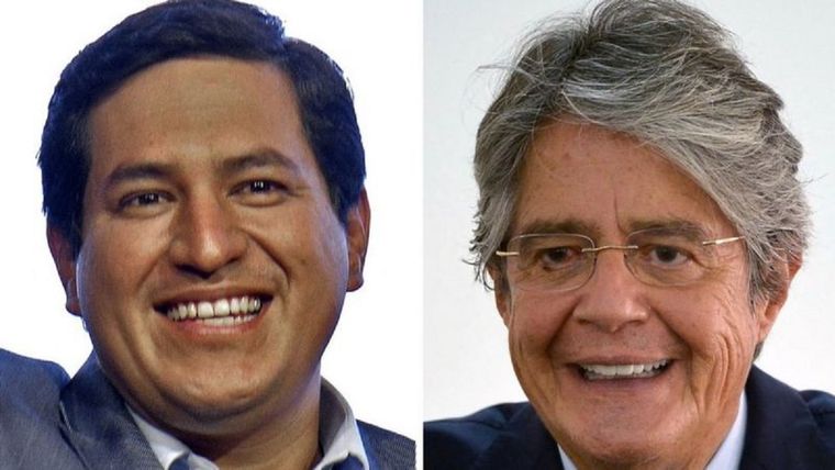 Arauz y Lasso proponen dos modelos diferentes para Ecuador los próximos cuatro años. (Fuente: GETTY IMAGES) Foto: GETTY IMAGES
