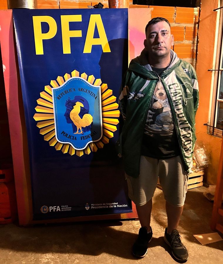 Detuvieron a un hombre que amenazó de muerte a Milei durante una charla con un cronista. Foto: Ministerio de Seguridad