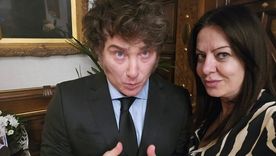 Javier Milei con Sandra Pettovello Javier Milei con Sandra Pettovello