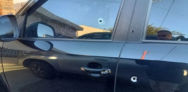 Balearon la camioneta de un intendente Foto: NA