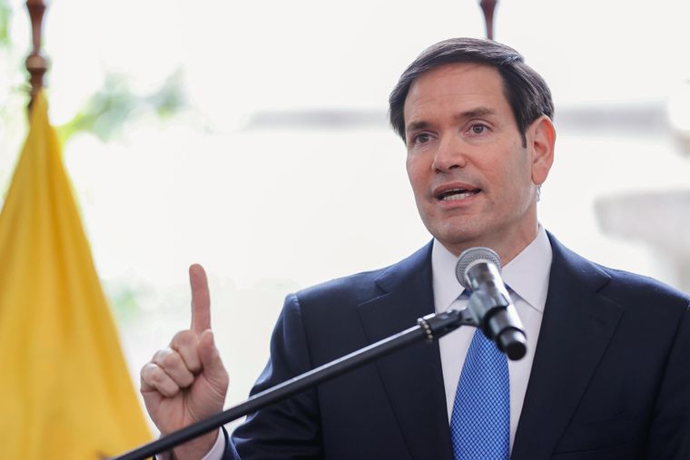 El Secretario de Estado de Trump, Marco Rubio.