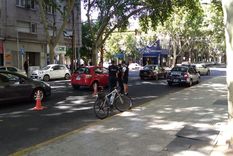 Uno de los controles está apostado en San Martín y Colón de Ciudad