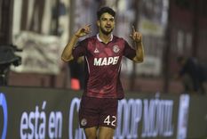 José López festeja su gol. Foto: Télam José López festeja su gol. Foto: Télam