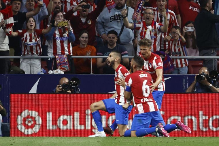 El Colchonero ganó el Derbi. Foto: EFE